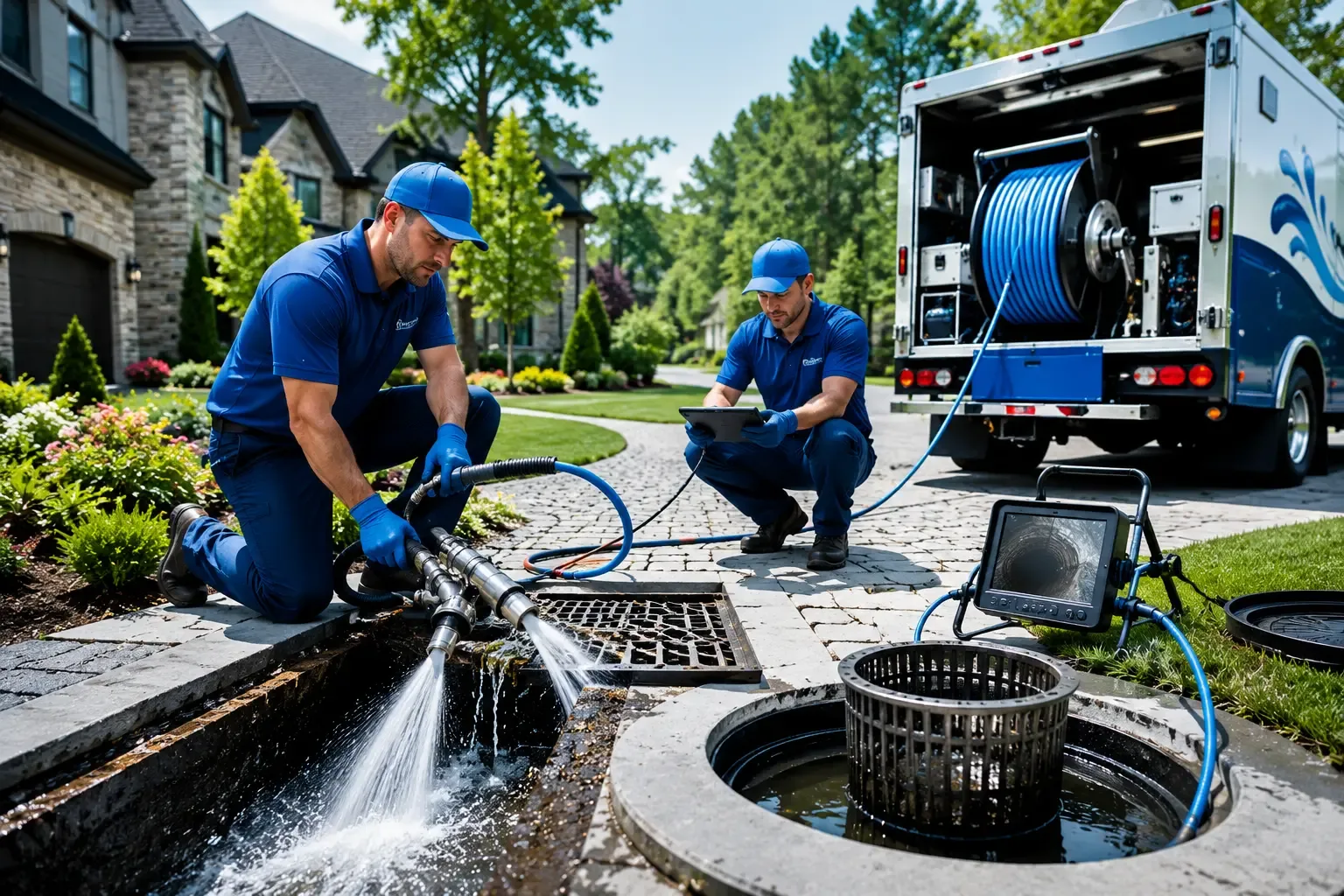 Local outdoor drain cleaning professionals in Fairborn, OH