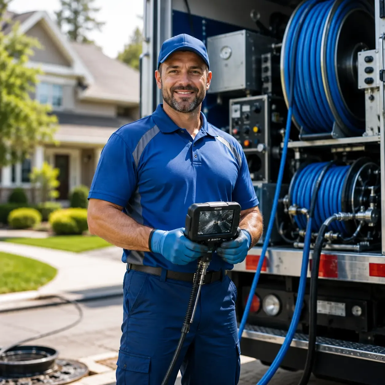 Local outdoor drain cleaning specialists in Fairborn, OH